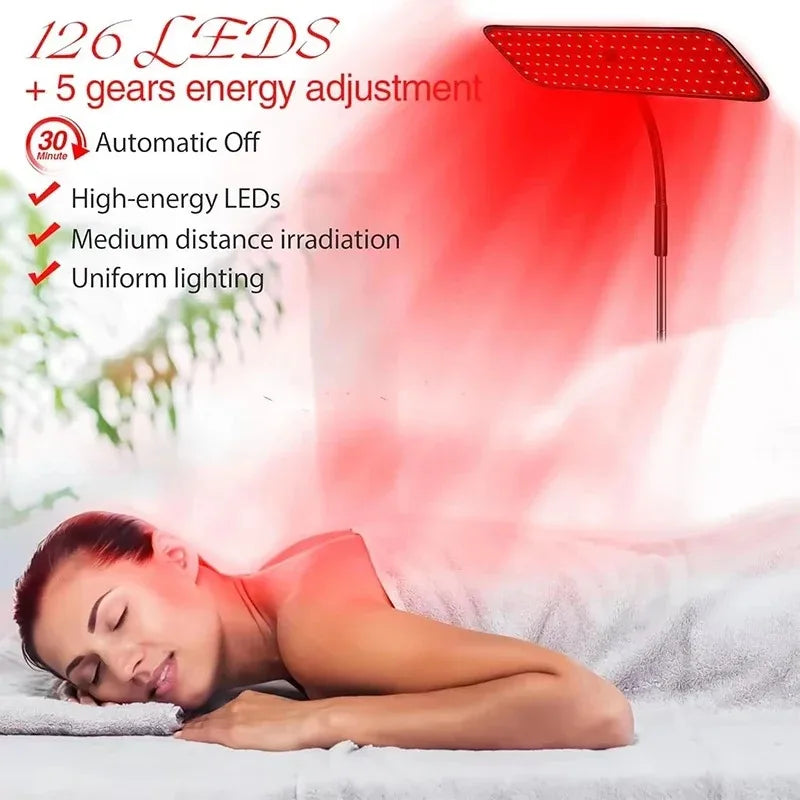 Radiant Glow Red Light Lamp