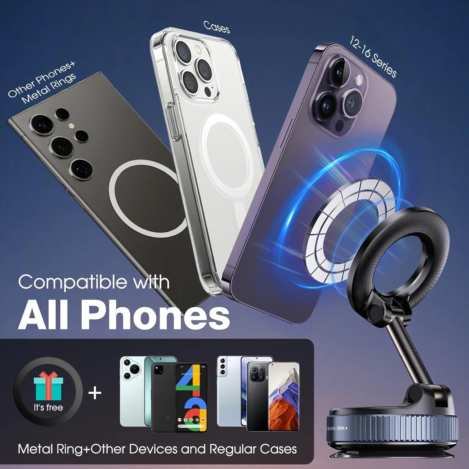 Ultimate Magnetic Car Phone Mount