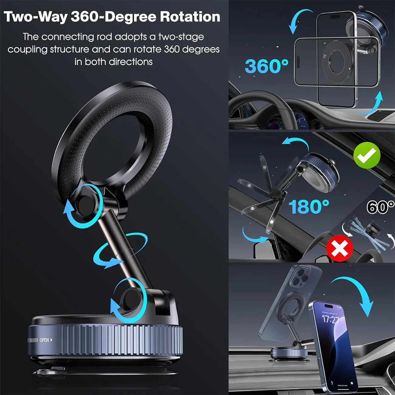 Ultimate Magnetic Car Phone Mount